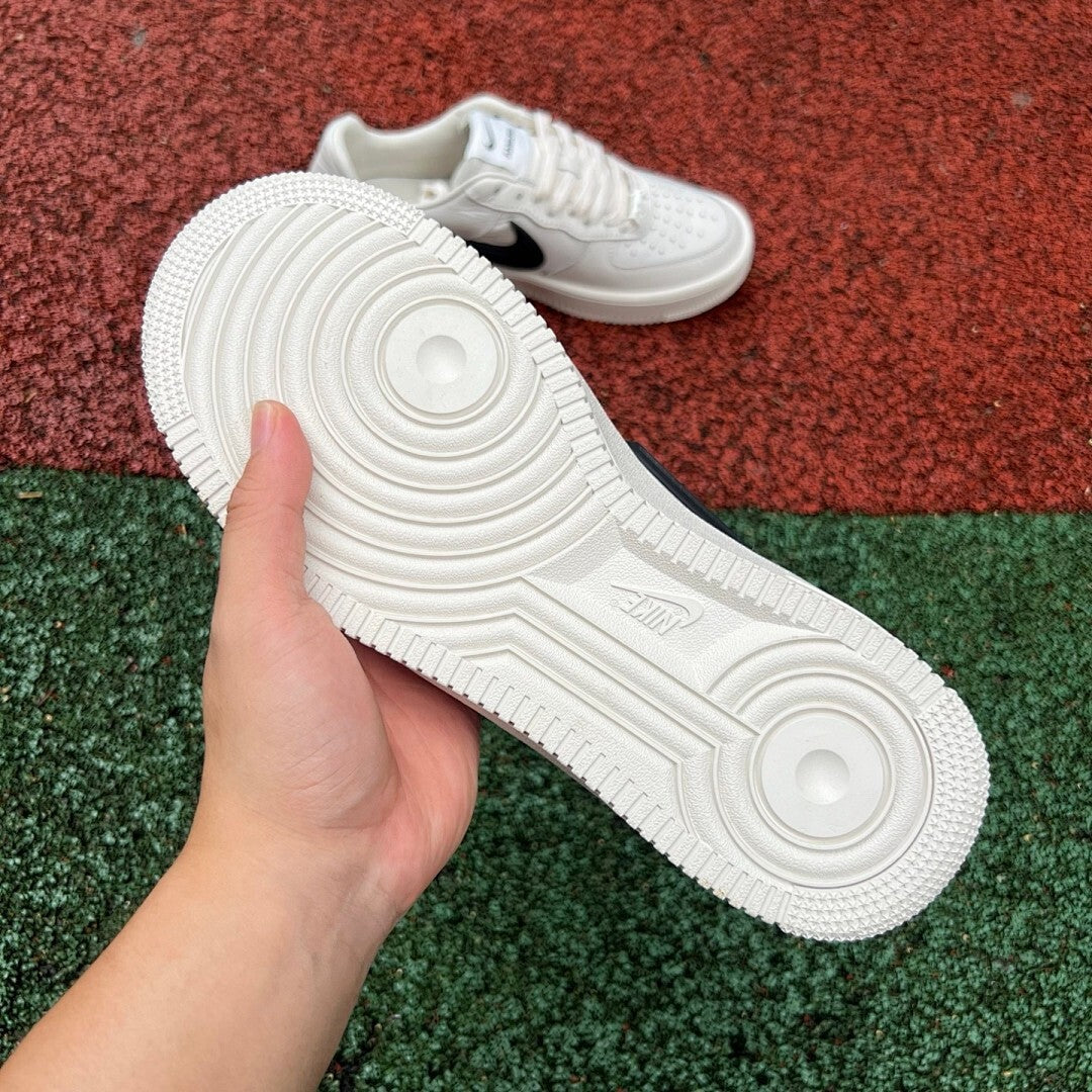 Nike Air Force 1 PLT.AF.ORM Phantom Black Sail Light Bone DQ7578-001