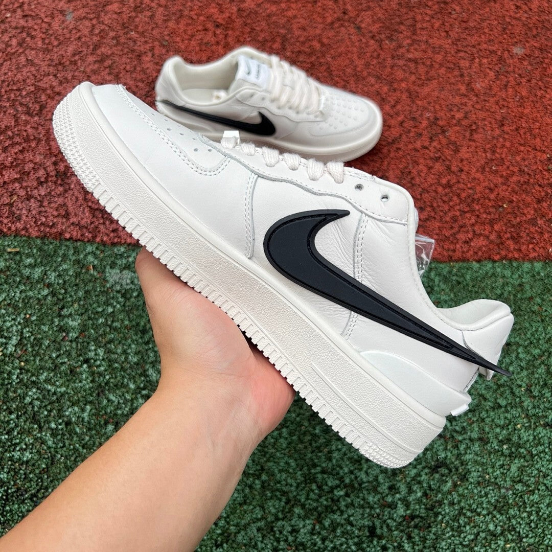 Nike Air Force 1 PLT.AF.ORM Phantom Black Sail Light Bone DQ7578-001