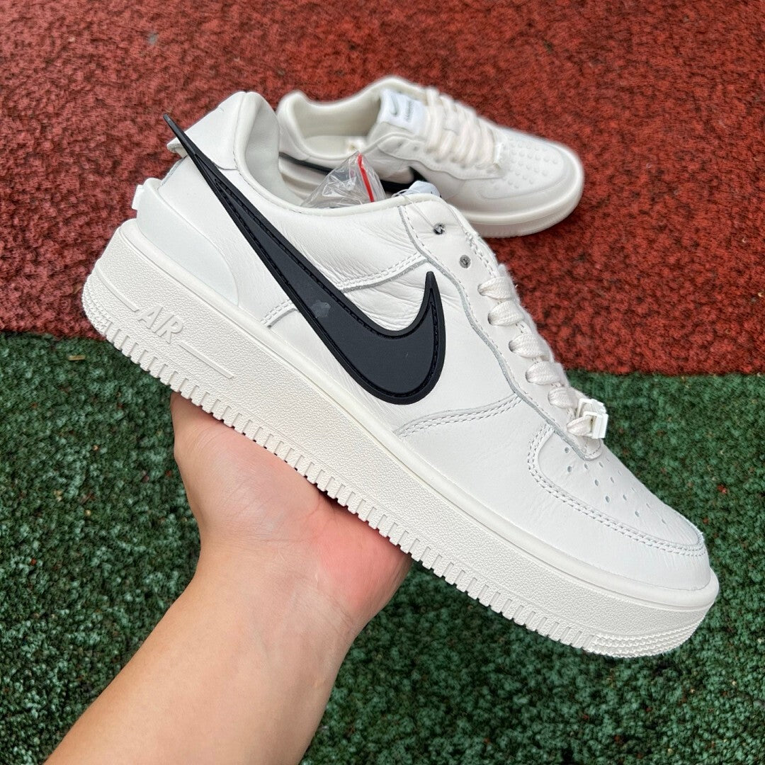 Nike Air Force 1 PLT.AF.ORM Phantom Black Sail Light Bone DQ7578-001