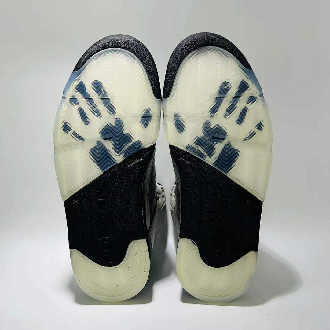 DJ Khaled Air Jordan 5 Retro "We The Best" Friends & Family "Family Flies Alone" Metallic Silver Sneakers
