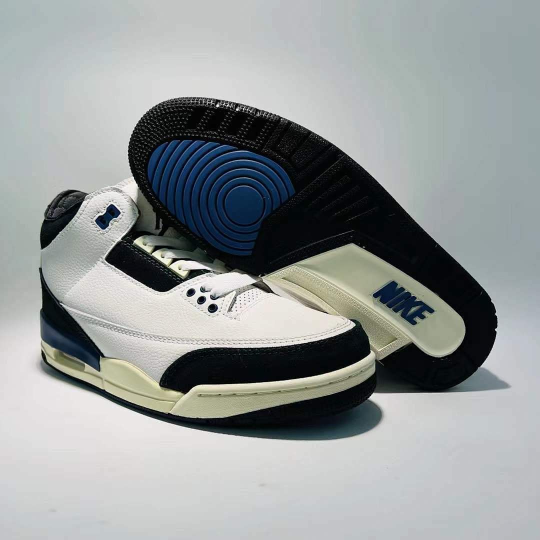 Air Jordan 3 Retro White Cement Reimagined Sneakers DN3707-100 White Black Sail Classic Men's Shoes