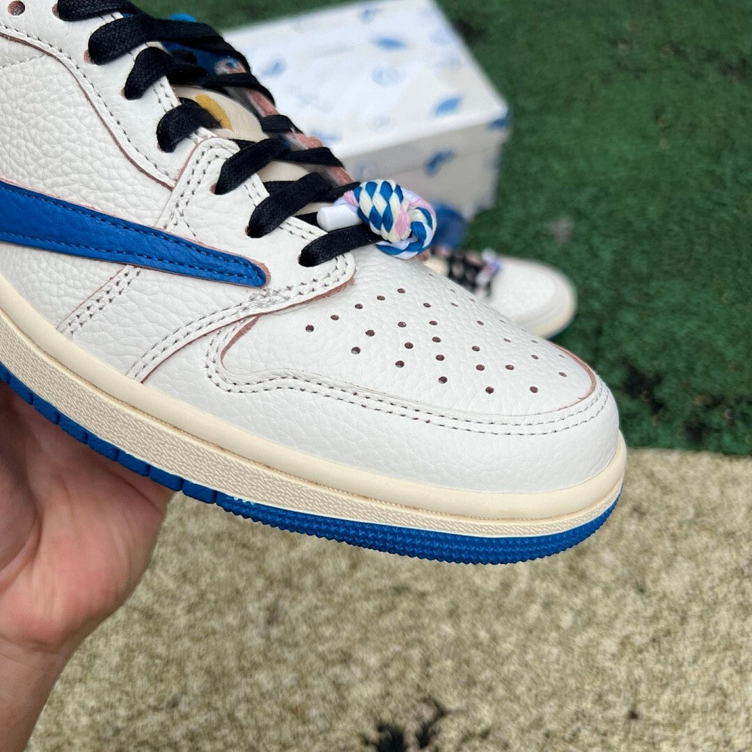Travis Scott x Air Jordan 1 Low OG SP "Military Blue" DM7866-140