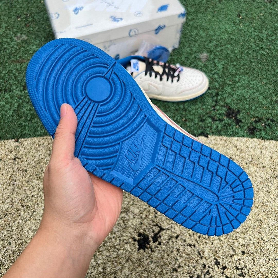 Travis Scott x Air Jordan 1 Low OG SP "Military Blue" DM7866-140