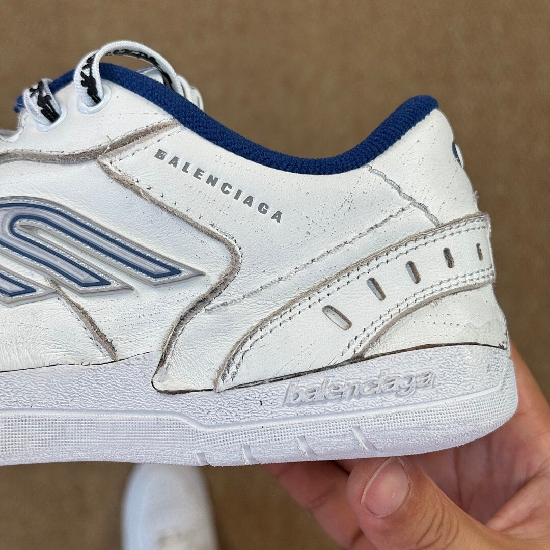 Balenciaga 3XL Sneakers White Royal Blue