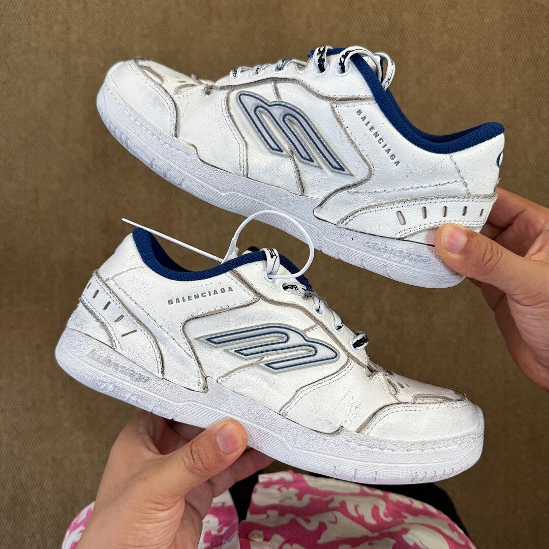 Balenciaga 3XL Sneakers White Royal Blue