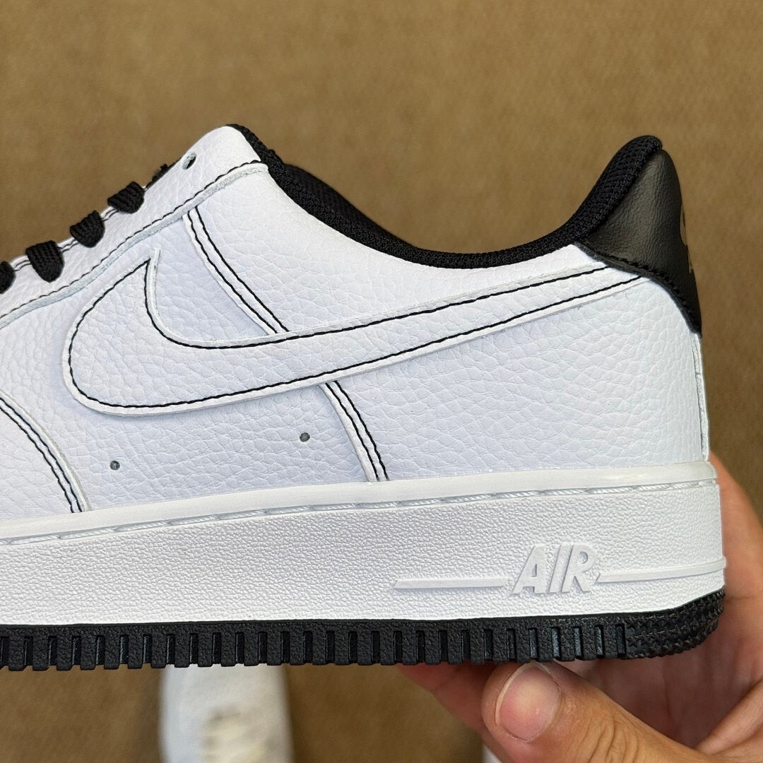 Nike Air Force 1 '07 LV8 White Black Metallic Gold FD0793-100