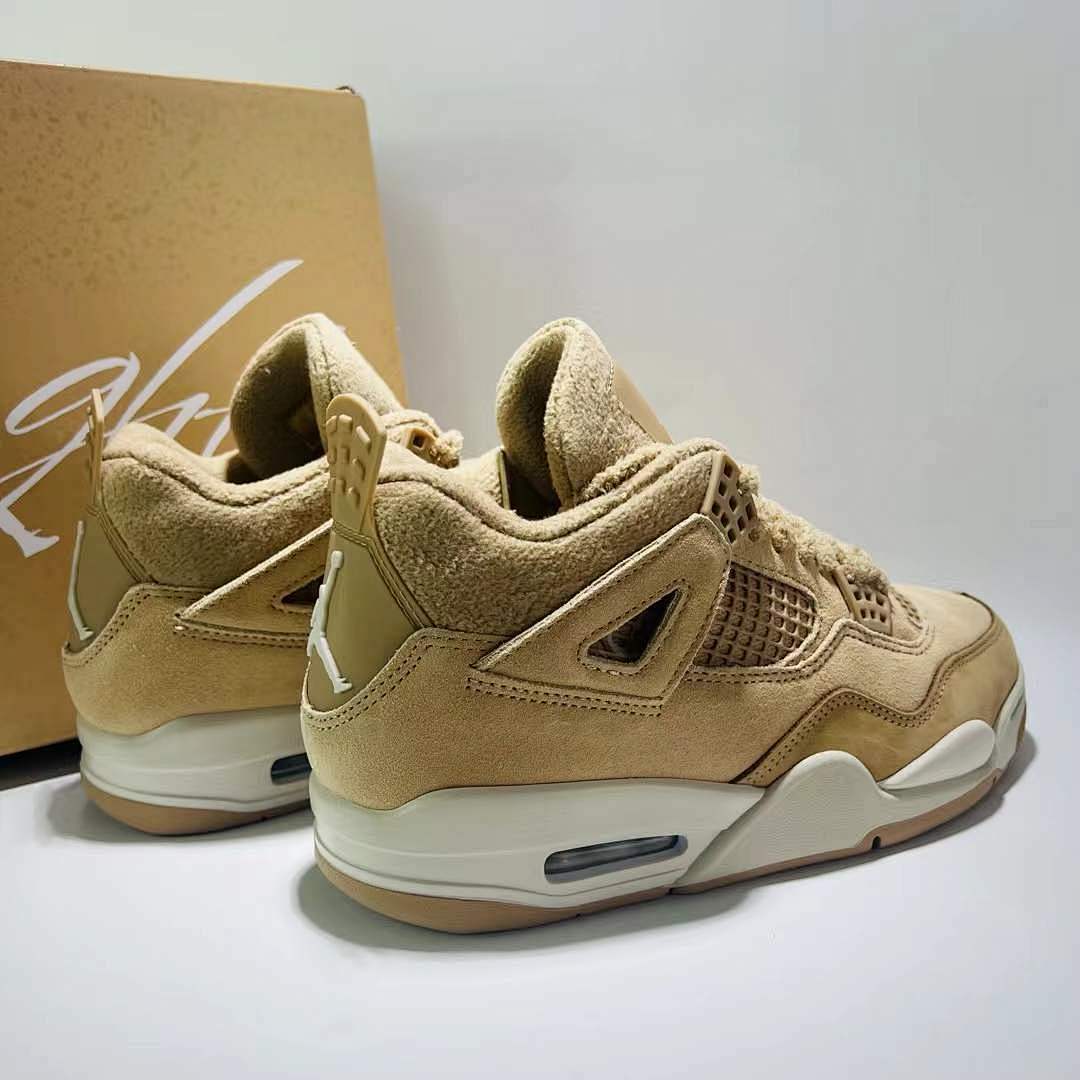 Nike Air Jordan 4 Retro Mushroom (W) AQ9129-200 Women's Sneakers Shoes