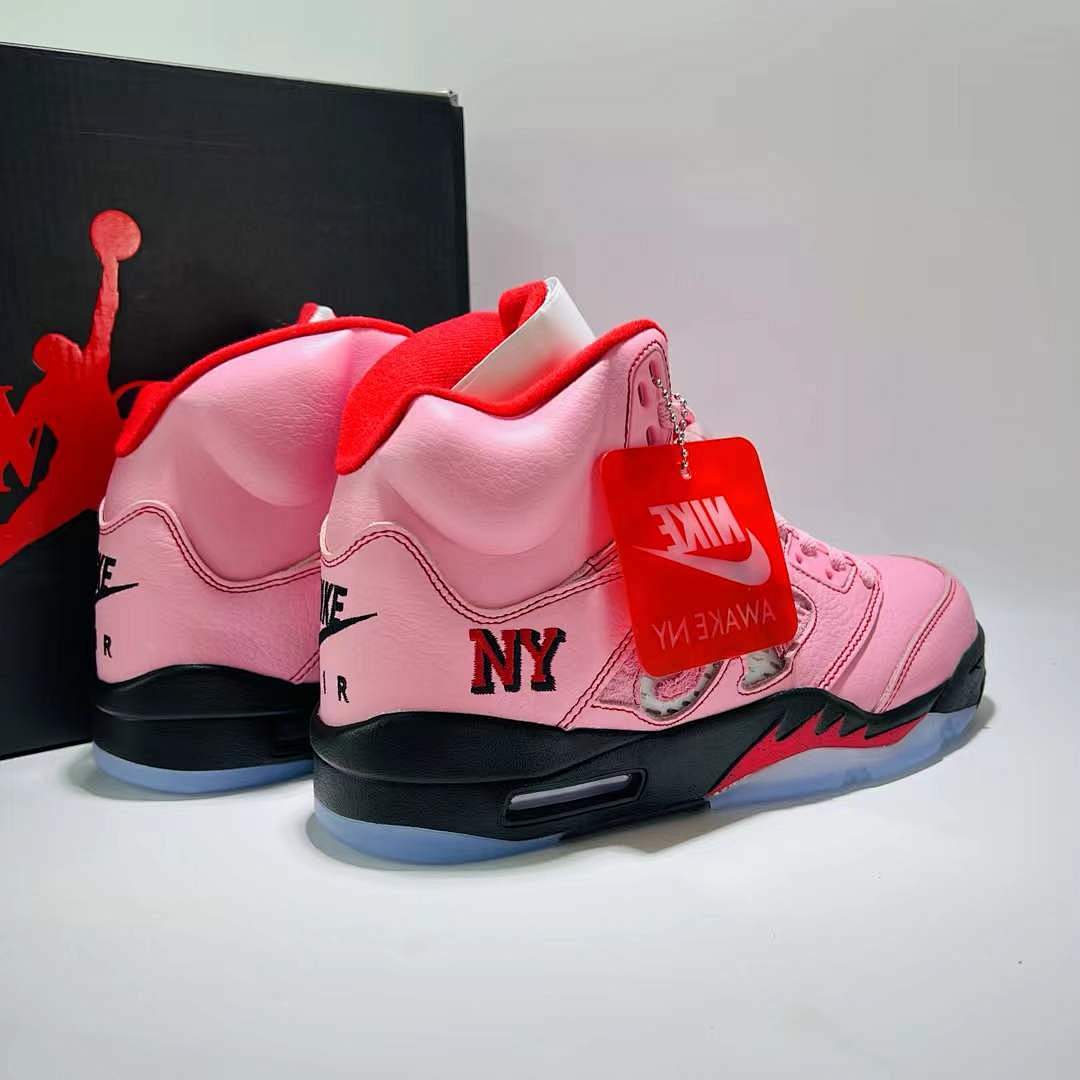 Nike Air Jordan 5 Retro Awake NY Pink Sail Black FJ1676-100