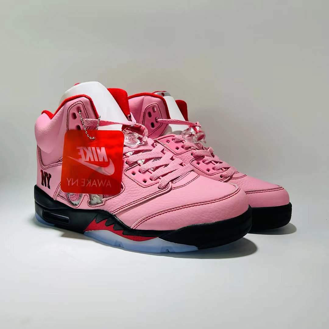 Nike Air Jordan 5 Retro Awake NY Pink Sail Black FJ1676-100