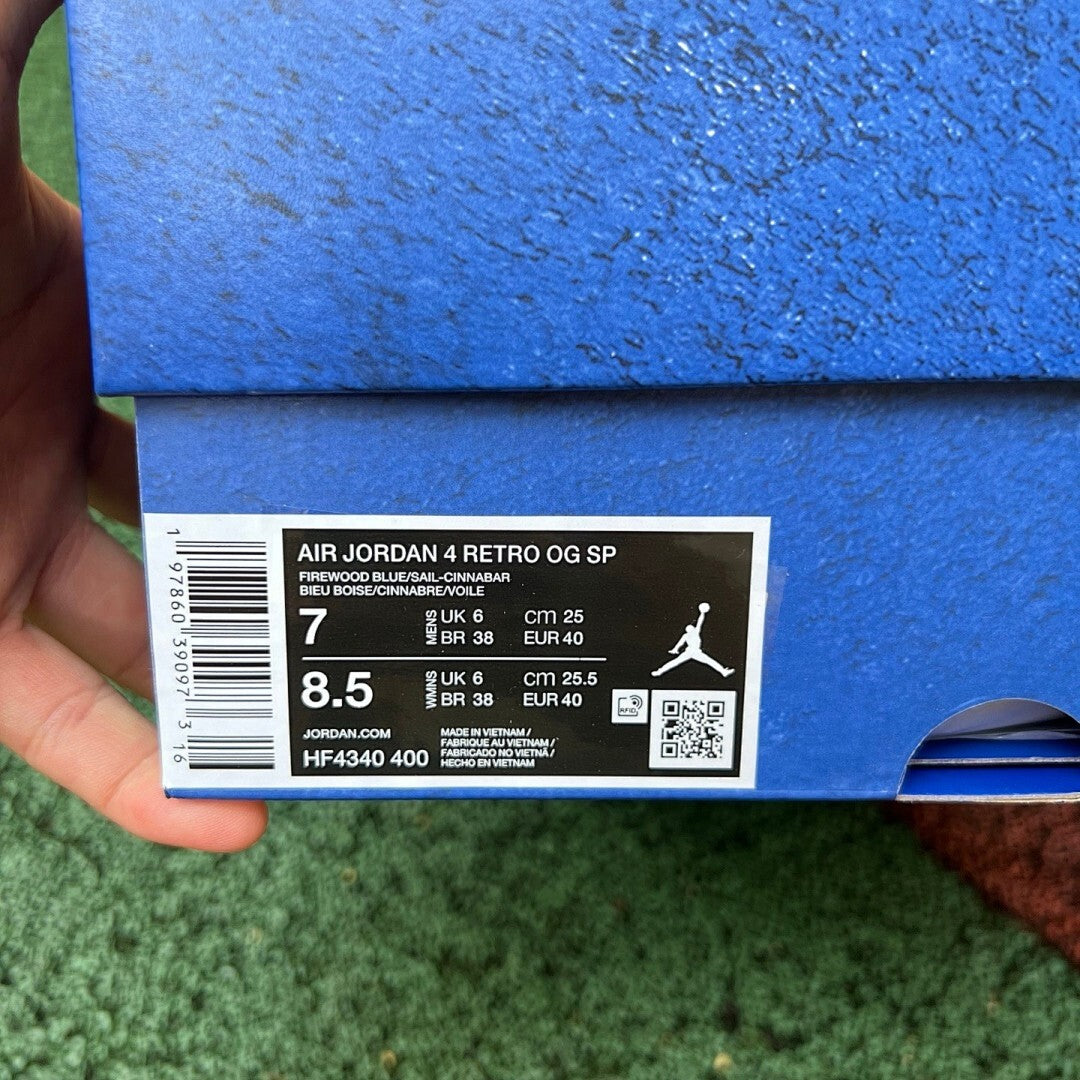 Travis Scott x Air Jordan 4 'Cactus Jack' 308497-406