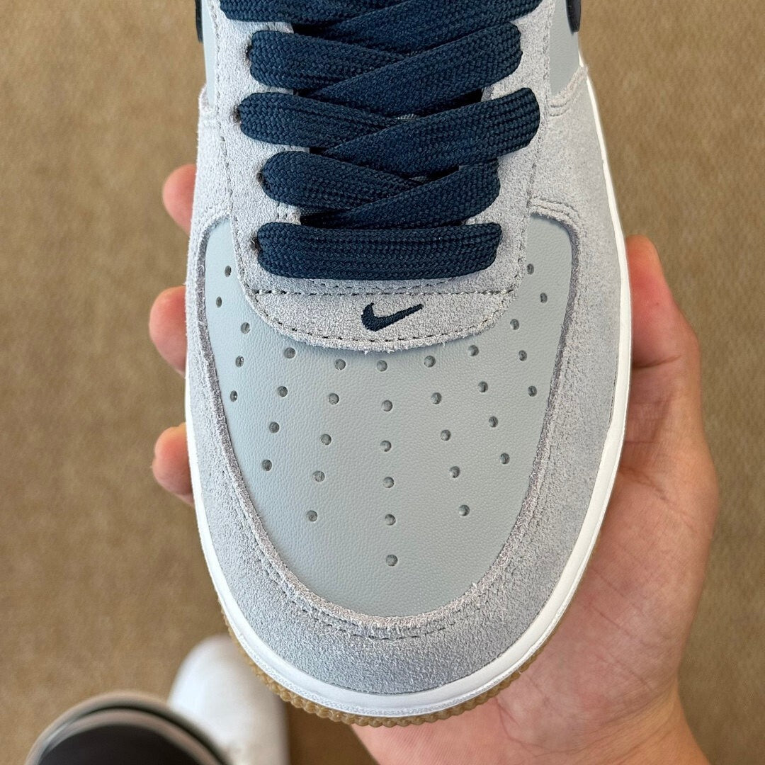Nike Air Force 1 Low Light Smoke Grey Midnight Navy Gum FN7408-001