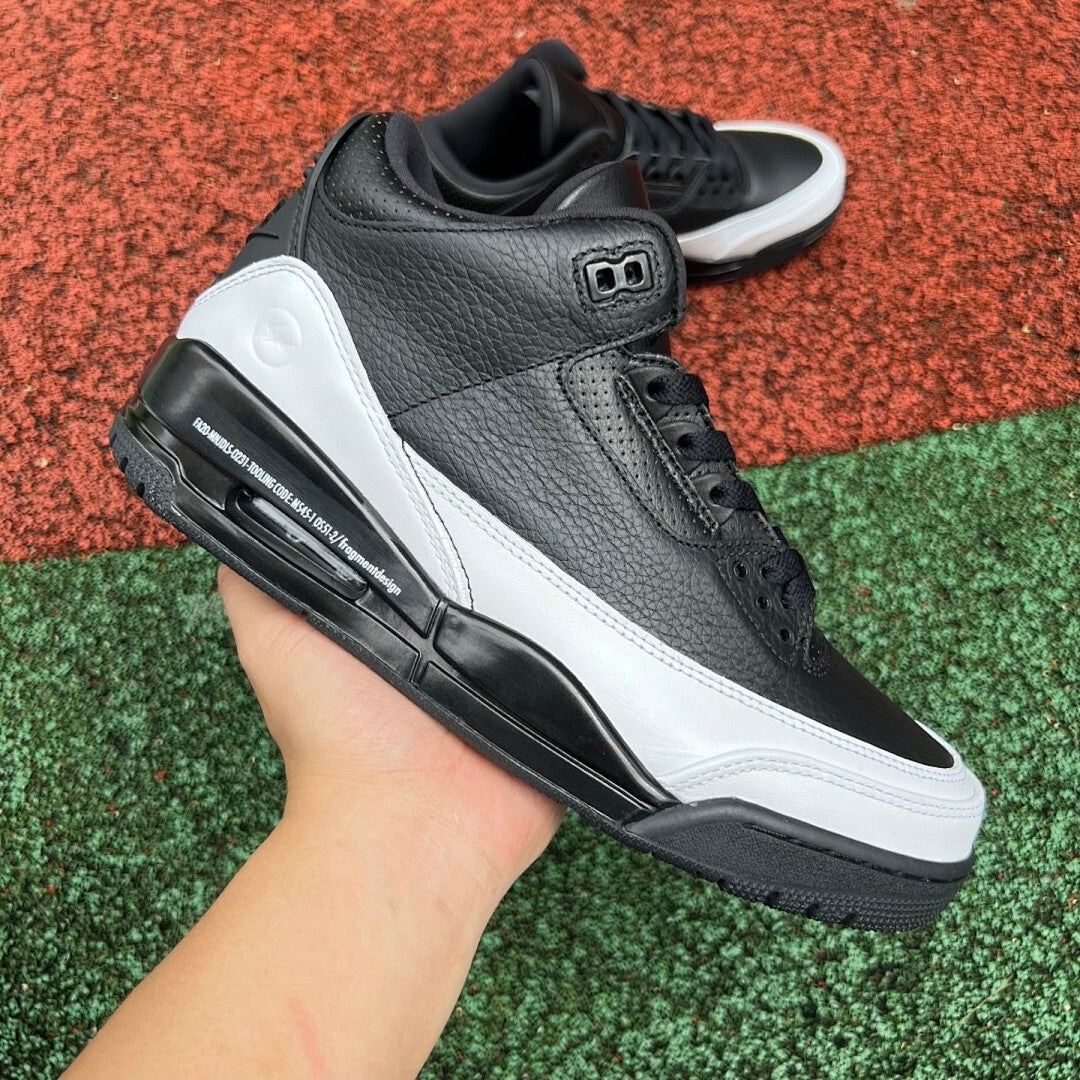 Air Jordan 3 Retro SP Fragment Design Black White DA3595-100