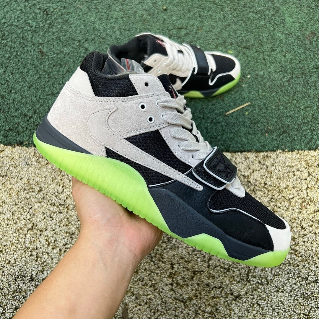 Nike Zion 2 Black Light Smoke Grey Volt Siren Red DV0527-060