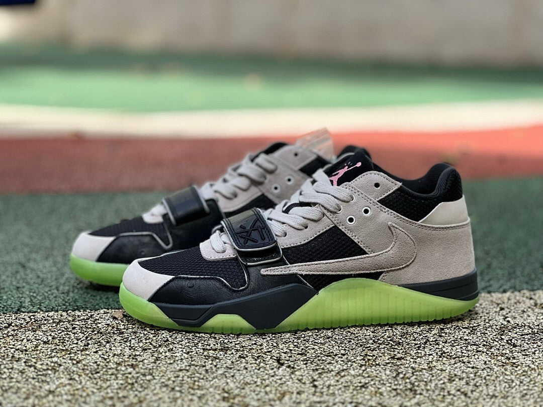 Nike Zion 2 Black Light Smoke Grey Volt Siren Red DV0527-060