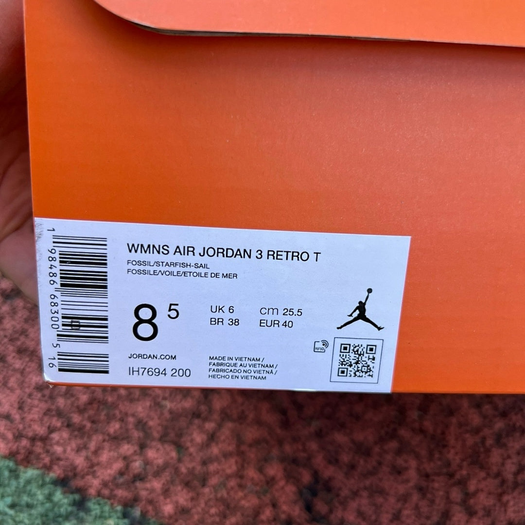 Air Jordan 3 Canvas Orange