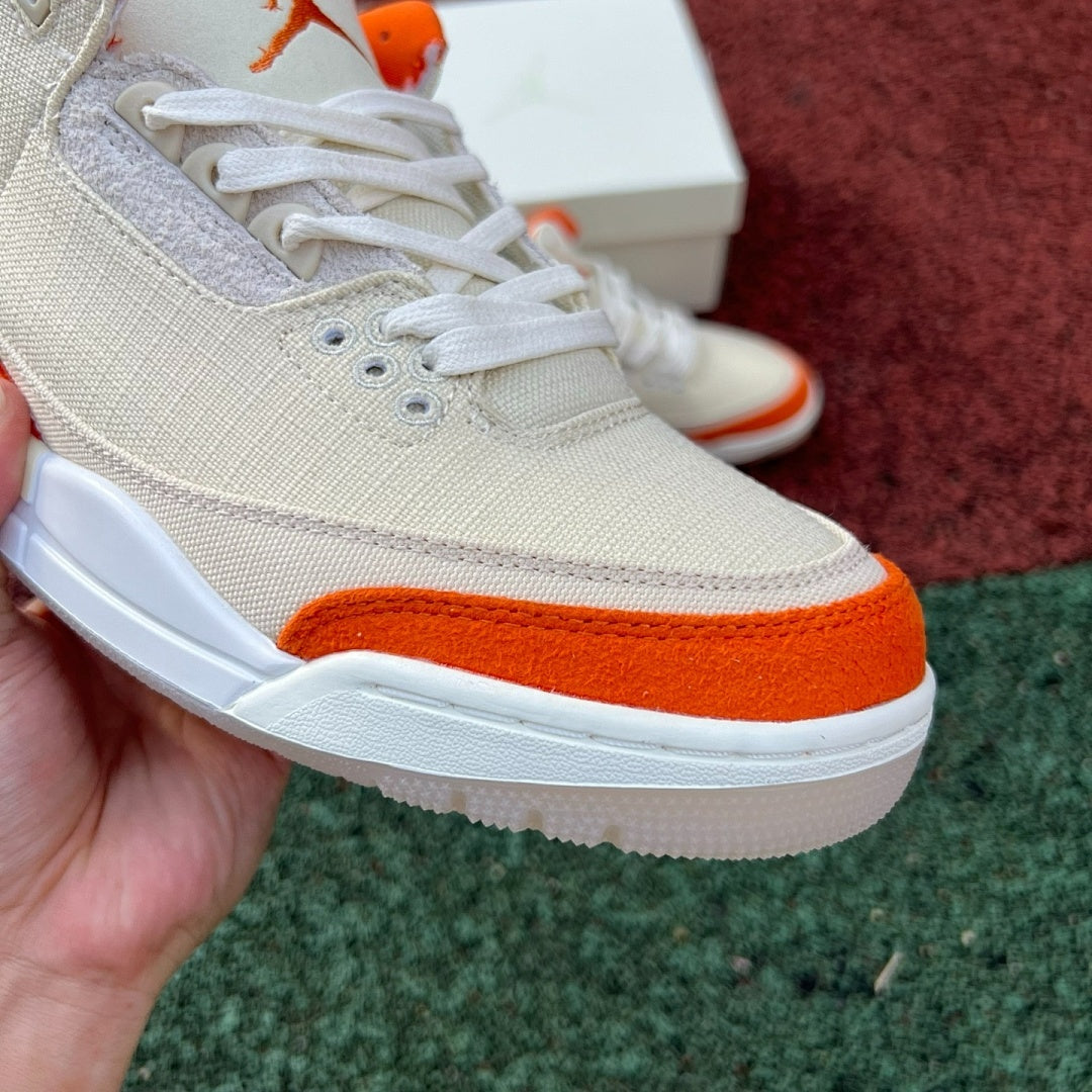 Air Jordan 3 Canvas Orange