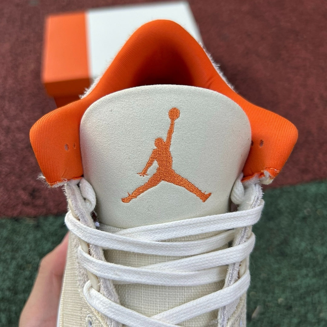 Air Jordan 3 Canvas Orange