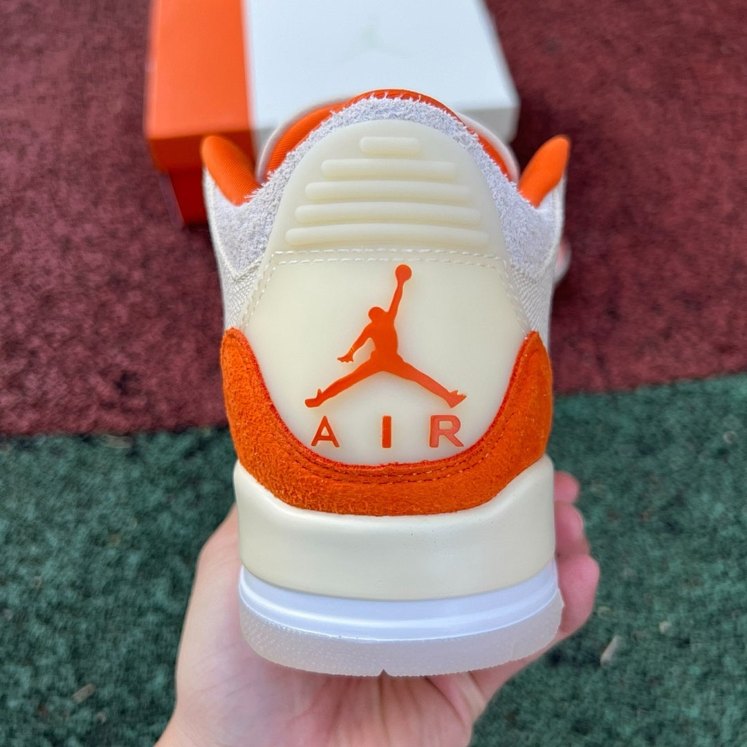 Air Jordan 3 Canvas Orange