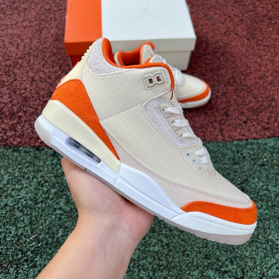 Air Jordan 3 Canvas Orange