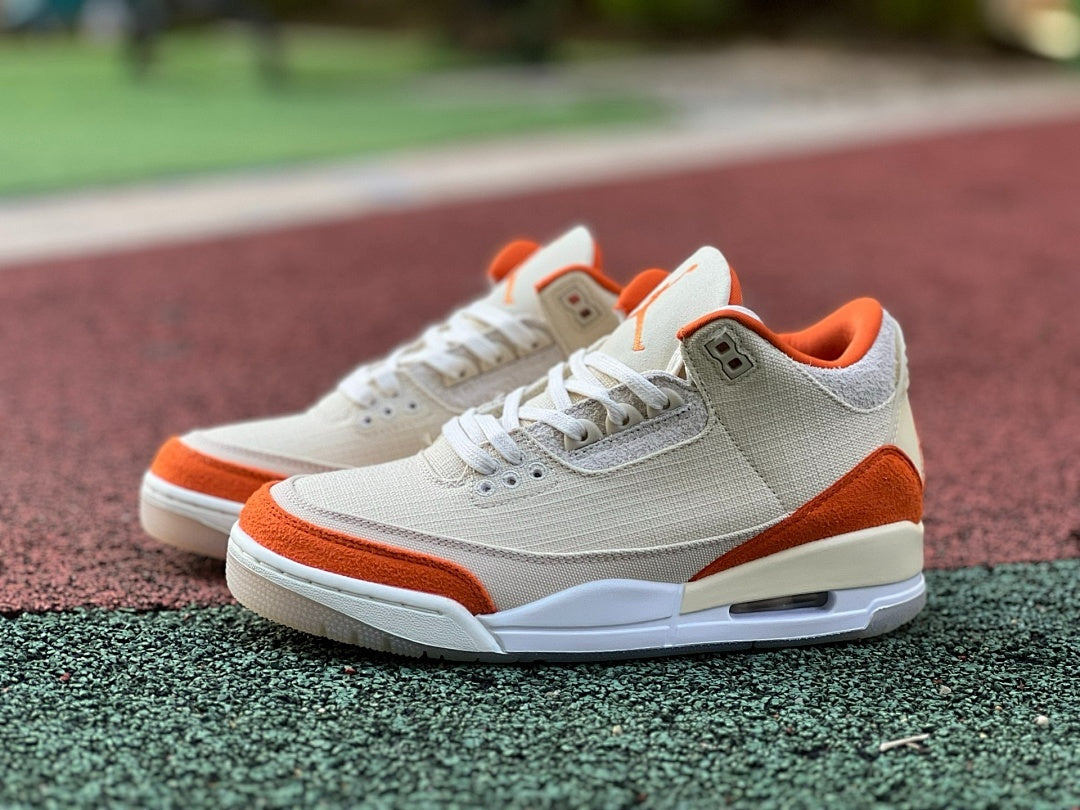 Air Jordan 3 Canvas Orange