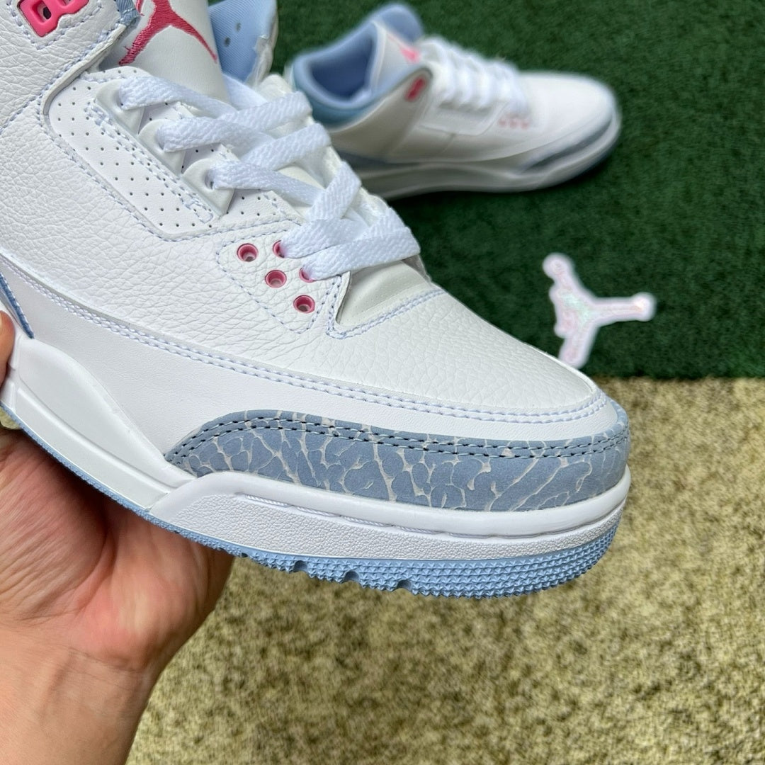 Air Jordan 3 Retro GS True Blue Crimson FD8636-160