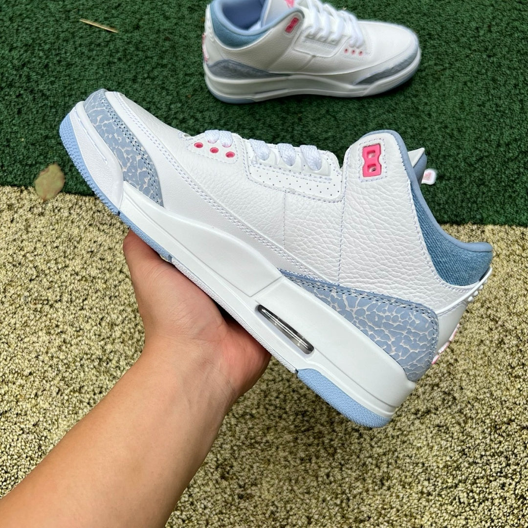 Air Jordan 3 Retro GS True Blue Crimson FD8636-160