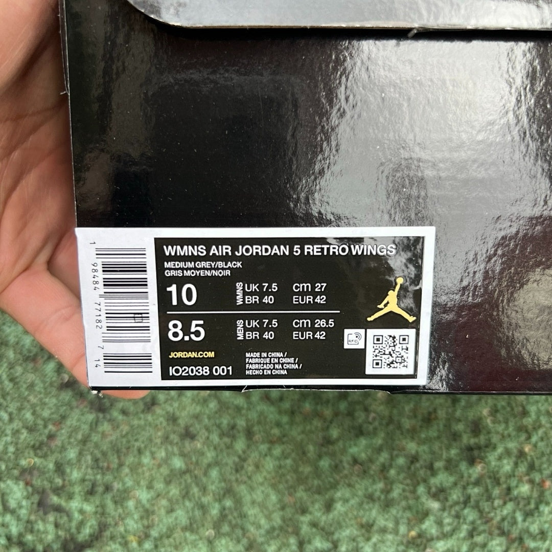 Air Jordan 5 Wings Miles Alone Family 10 WINGS