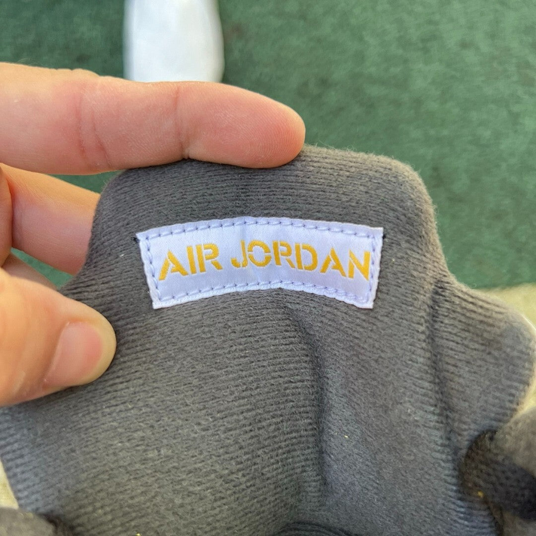 Air Jordan 5 'Michigan' Player Exclusive Amarillo College Navy Wolf Grey Black