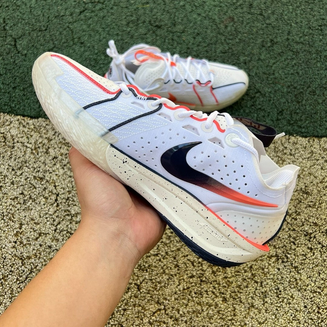 Nike GT Cut 3 White Bright Crimson Black FJ6408-100