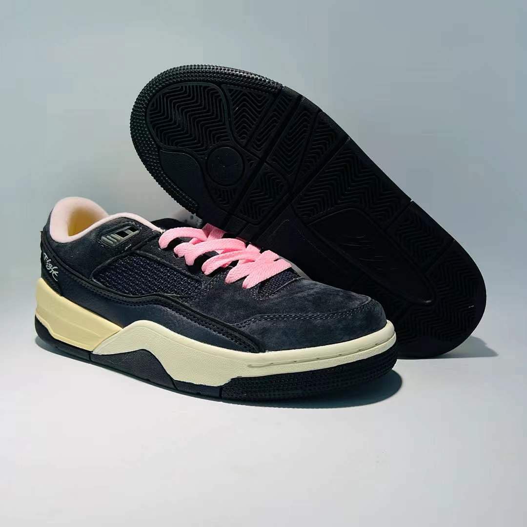 Jordan Flight MVP Black Pink Sail Suede Lifestyle Sneakers Shoes DV8207-006