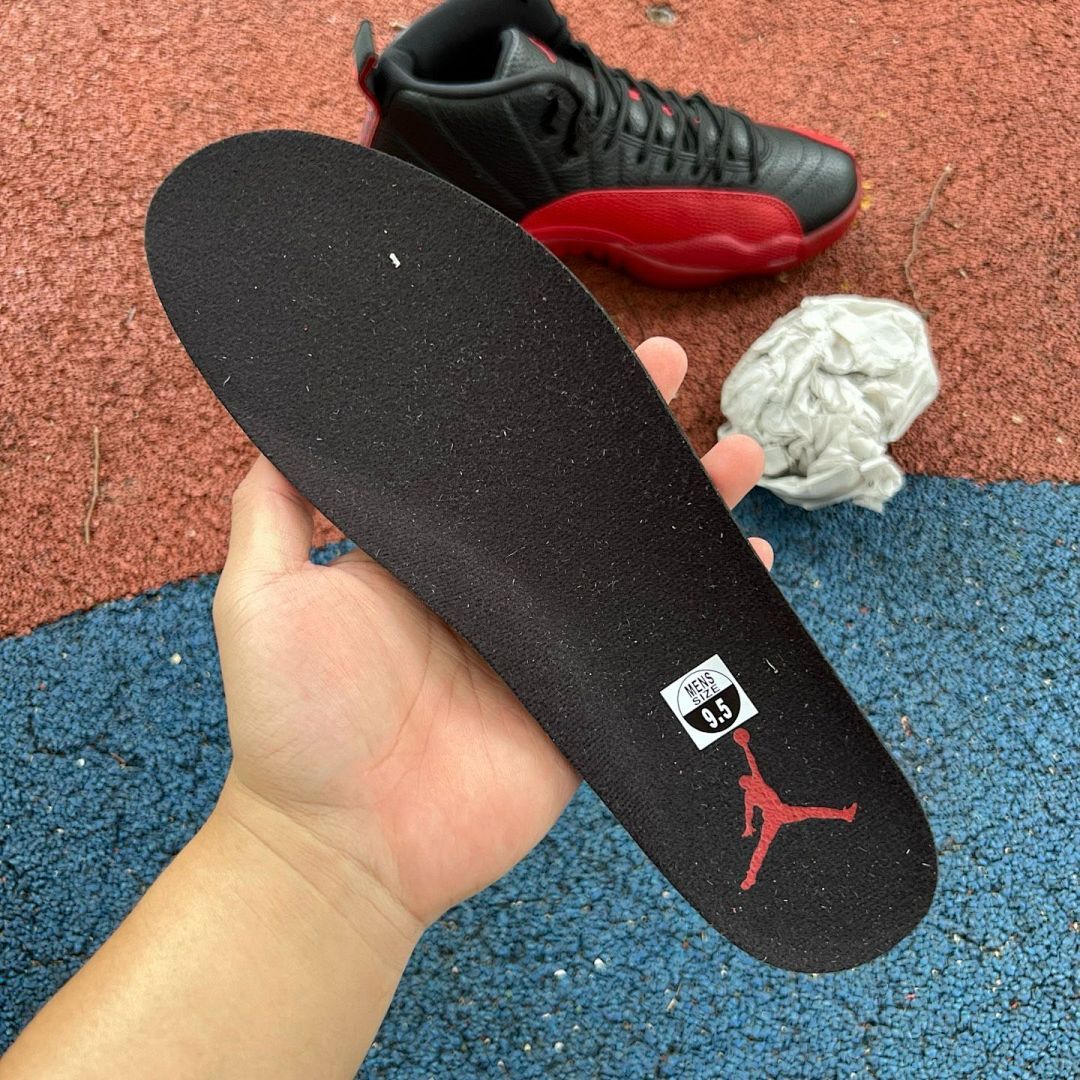 Air Jordan 12 Retro 'Flu Game' Black/Varsity Red 130690-002
