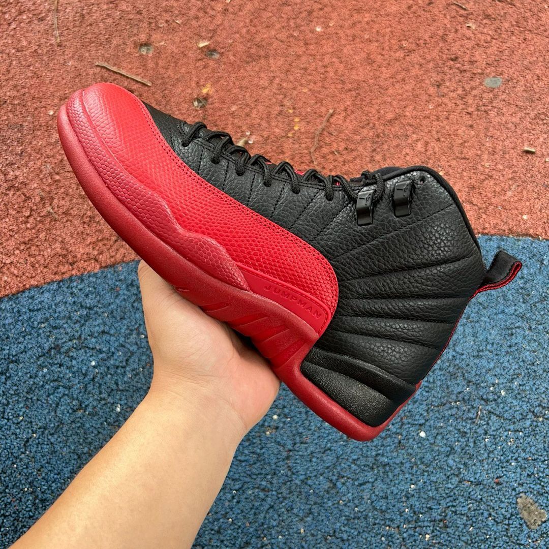 Air Jordan 12 Retro 'Flu Game' Black/Varsity Red 130690-002