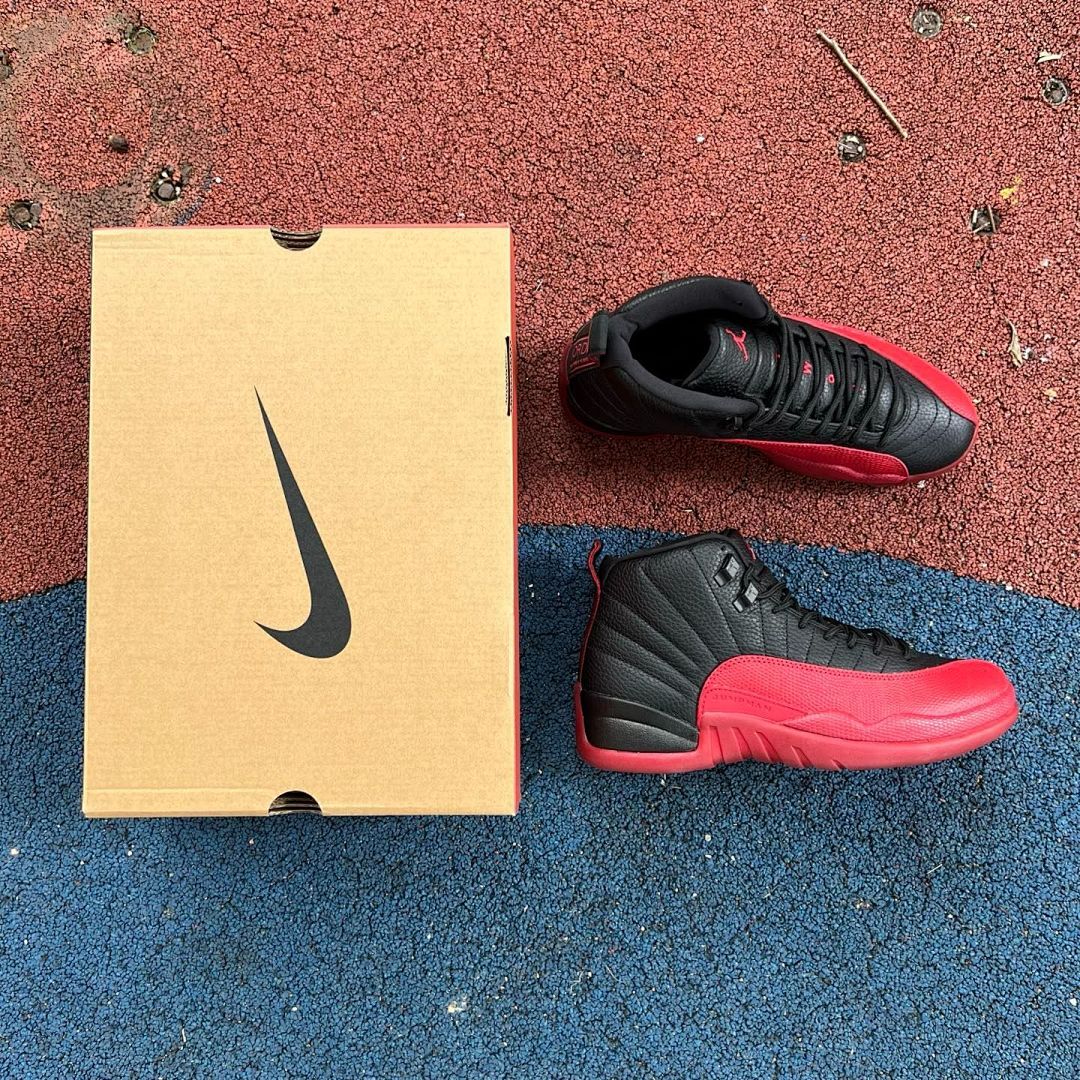 Air Jordan 12 Retro 'Flu Game' Black/Varsity Red 130690-002