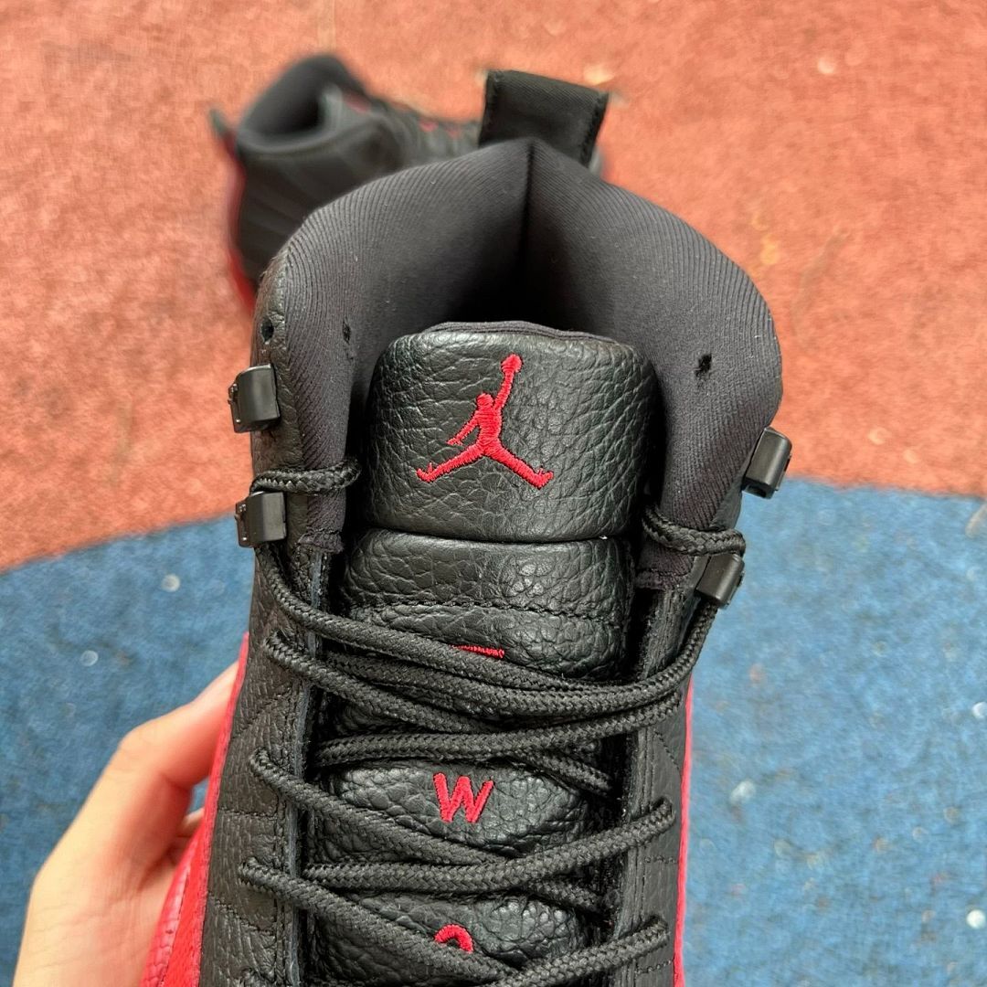 Air Jordan 12 Retro 'Flu Game' Black/Varsity Red 130690-002