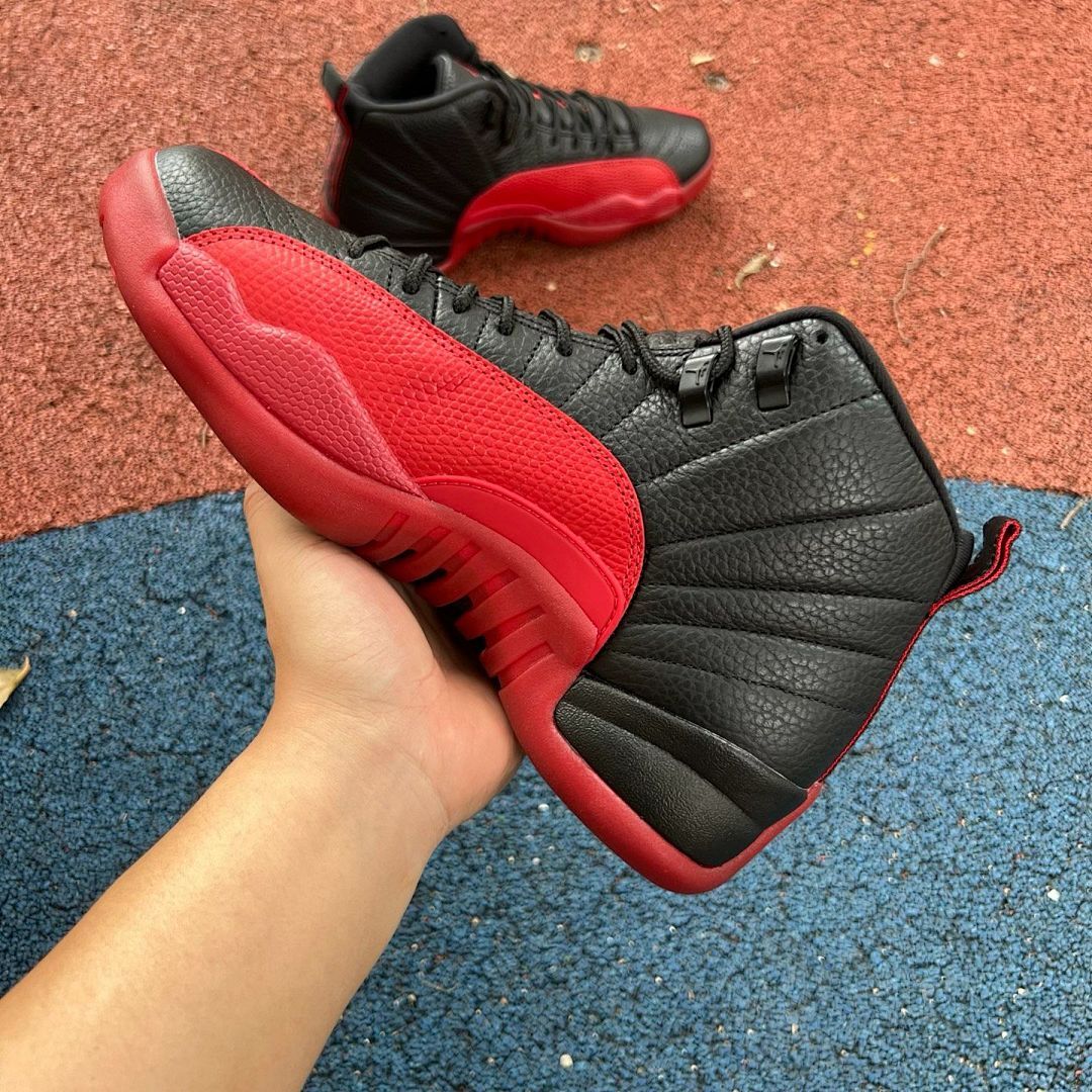 Air Jordan 12 Retro 'Flu Game' Black/Varsity Red 130690-002