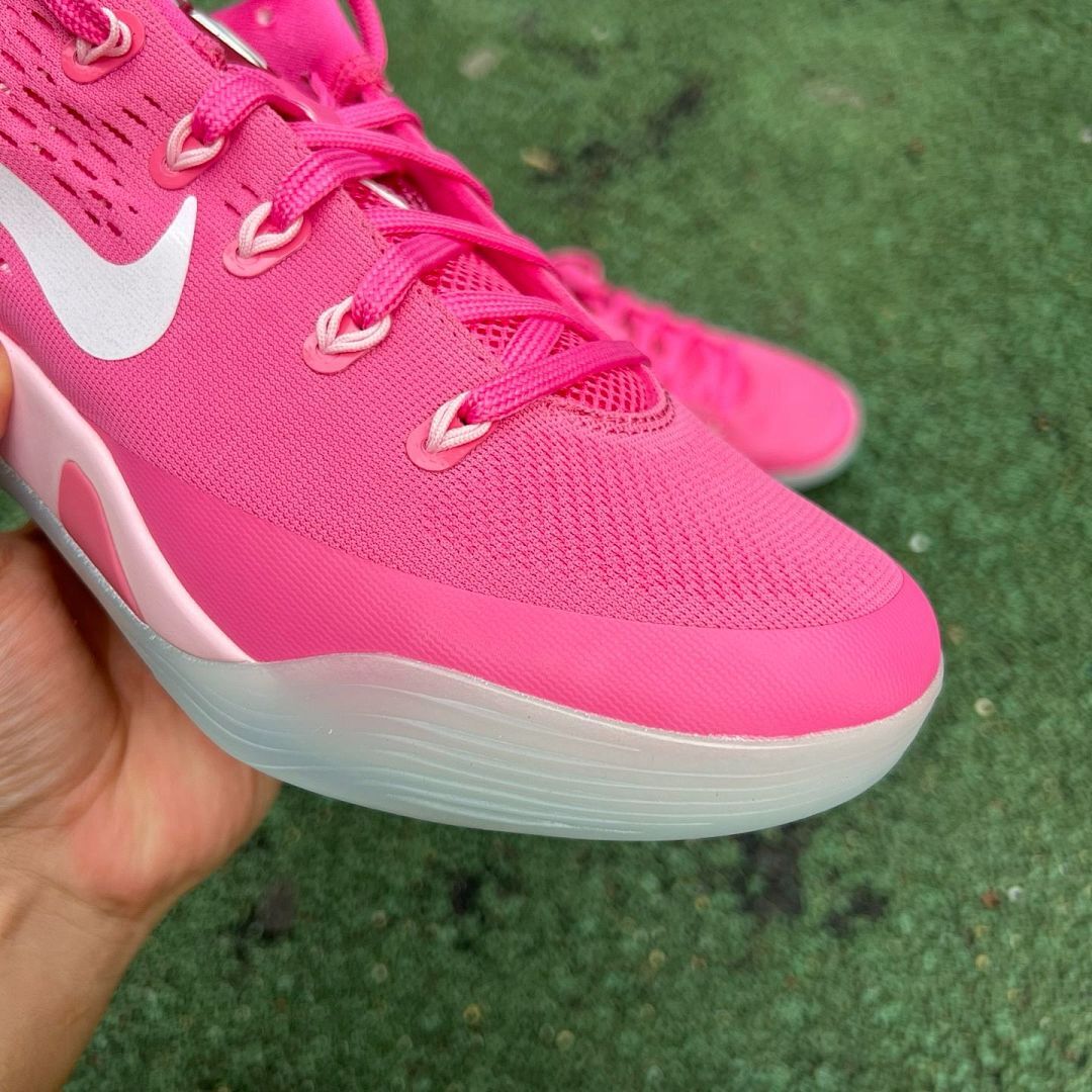 Nike Kobe 9 EM Low "Pink Fire" White Light Photo Blue 646701-616