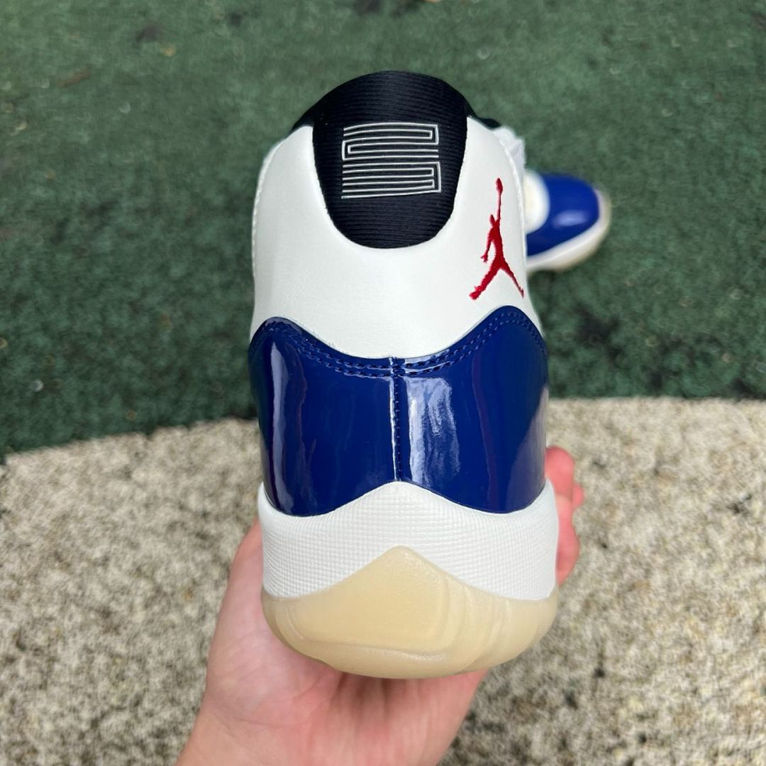 Air Jordan 11 Retro White Royal Blue University Red