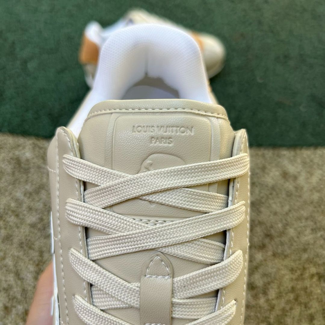 Louis Vuitton LV Runner Sneaker Beige Leather