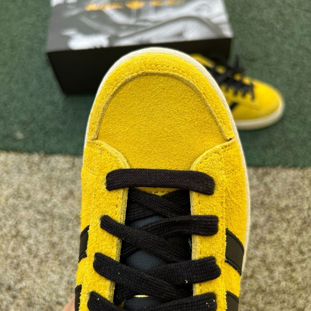 Adidas Campus ADV x Mark Gonzales Shmoo Yellow Core Black GW3151