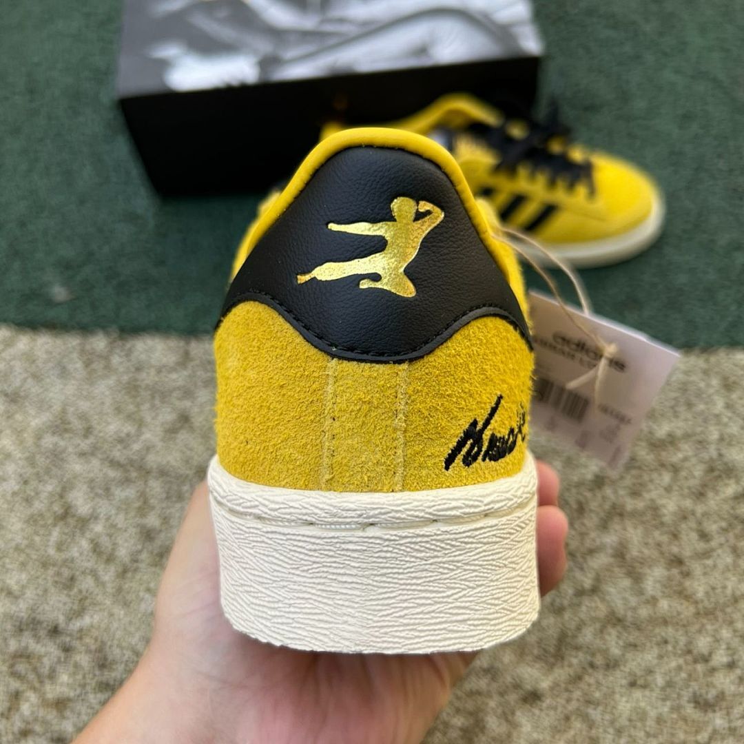 Adidas Campus ADV x Mark Gonzales Shmoo Yellow Core Black GW3151
