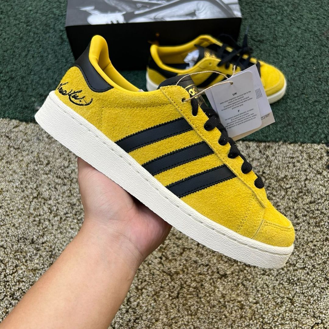 Adidas Campus ADV x Mark Gonzales Shmoo Yellow Core Black GW3151