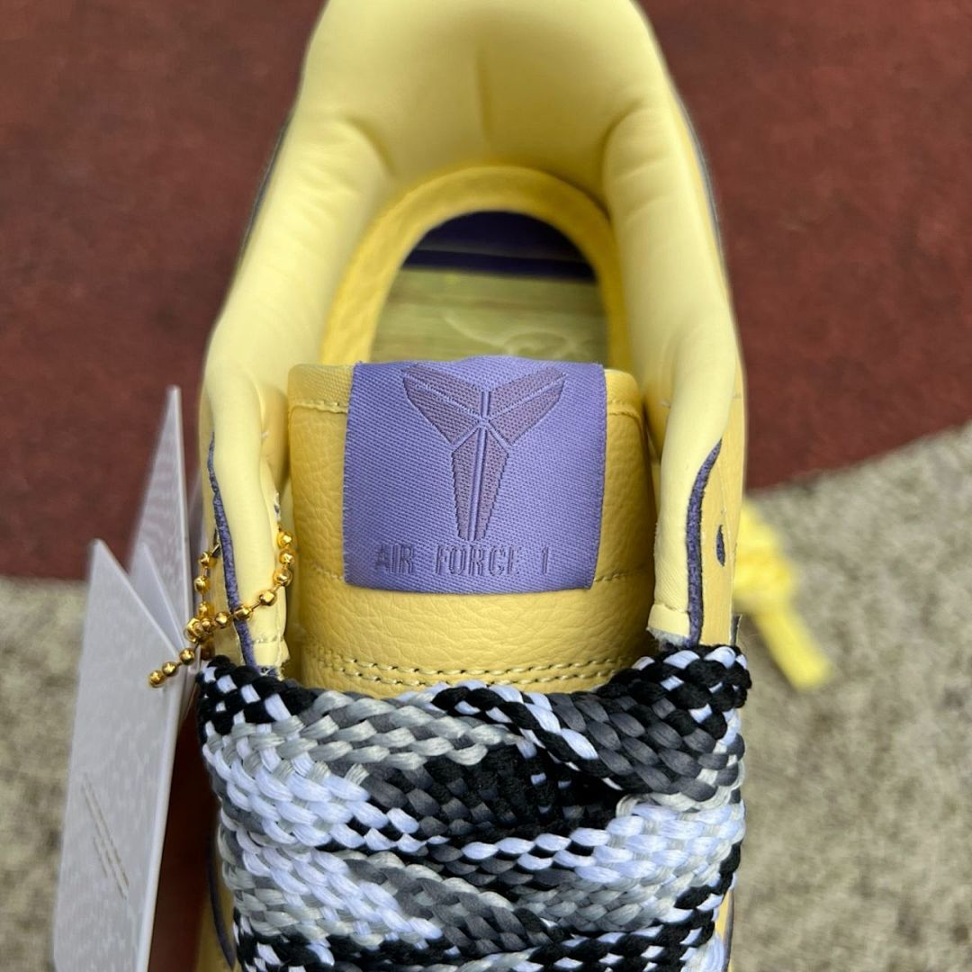 Nike Air Force 1 Low Kobe Bryant Mamba Day Yellow Purple