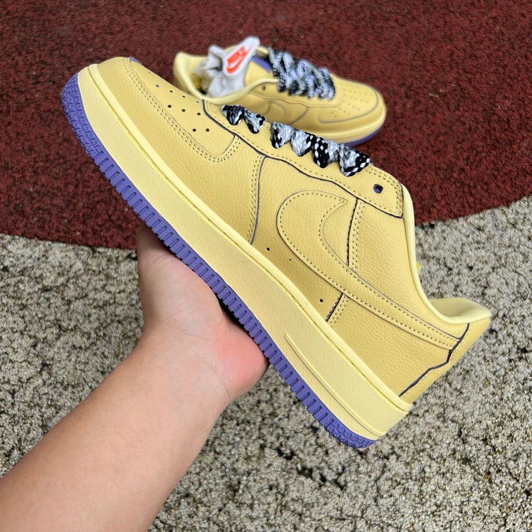 Nike Air Force 1 Low Kobe Bryant Mamba Day Yellow Purple
