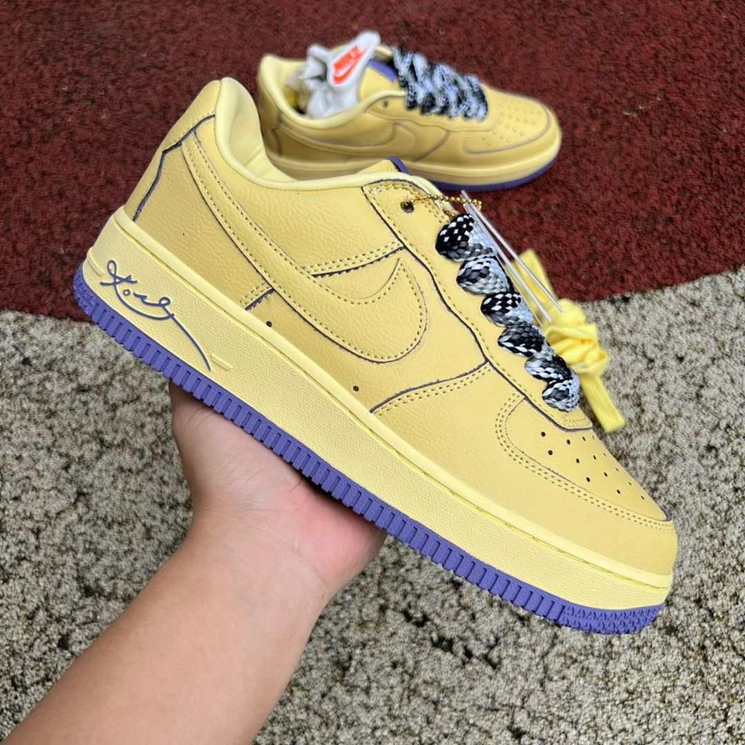 Nike Air Force 1 Low Kobe Bryant Mamba Day Yellow Purple