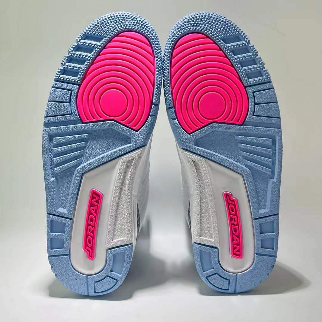 Air Jordan 3 Retro WMNS "Georgia Peach" White Hot Punch True Blue DV7059-106