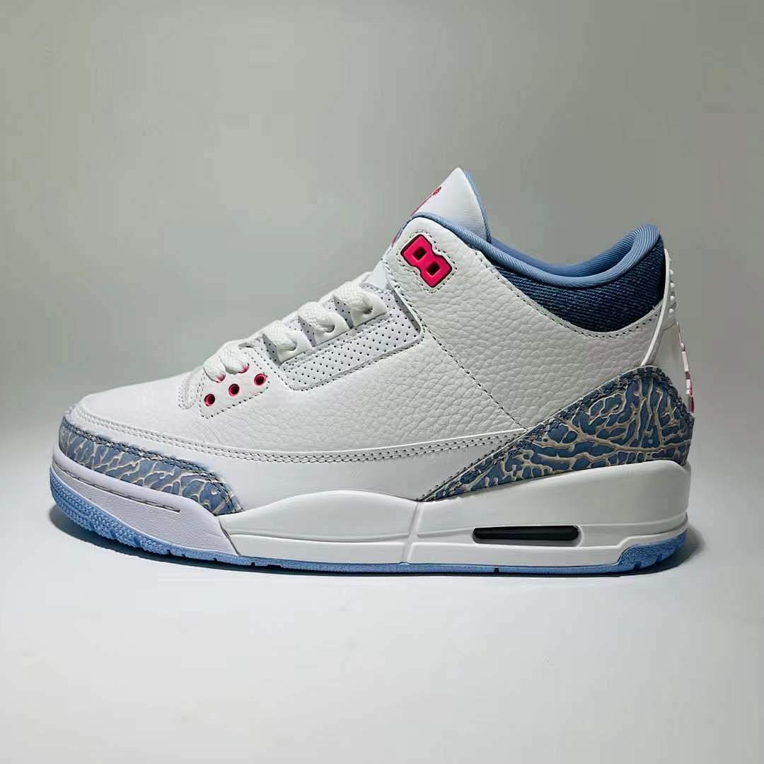 Air Jordan 3 Retro WMNS "Georgia Peach" White Hot Punch True Blue DV7059-106