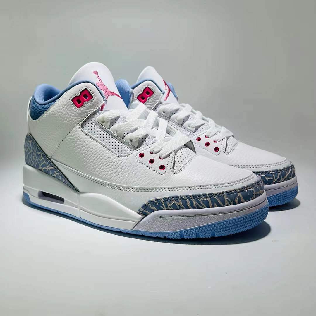 Air Jordan 3 Retro WMNS "Georgia Peach" White Hot Punch True Blue DV7059-106