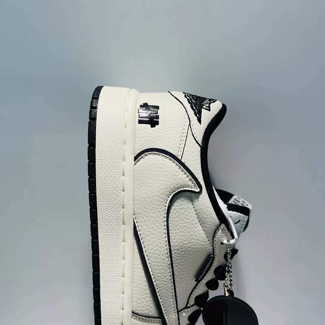 Nike Air Jordan 1 Low Undefeated White Black