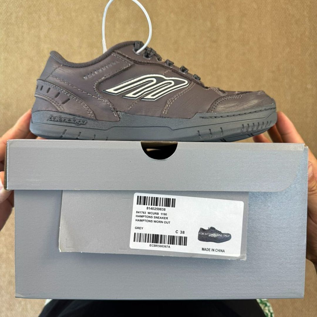 Balenciaga WORN-OUT Umbro Low Top Sneaker Grey 760920W5B701210