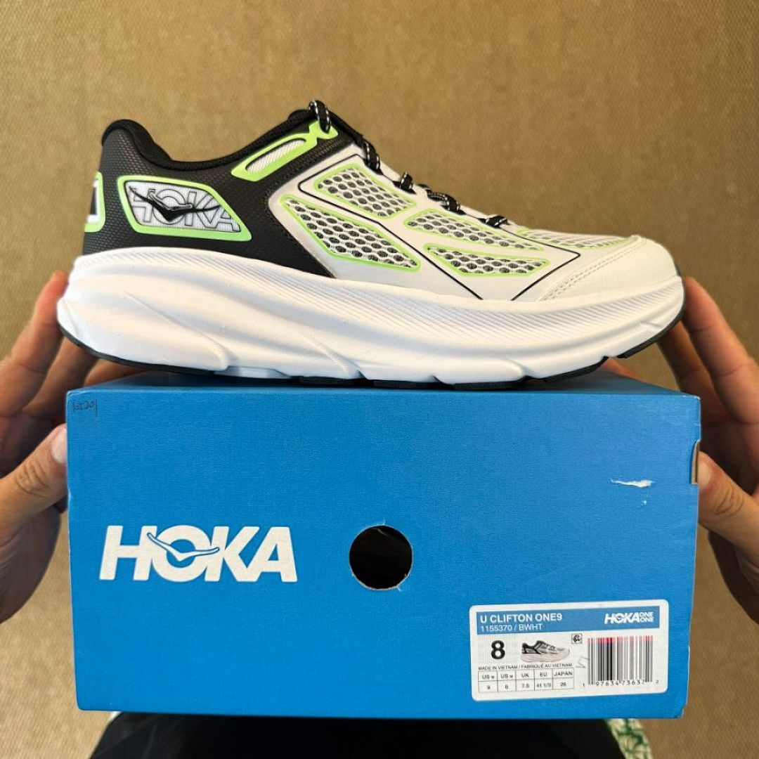 Hoka Cielo X1 White Black Citron